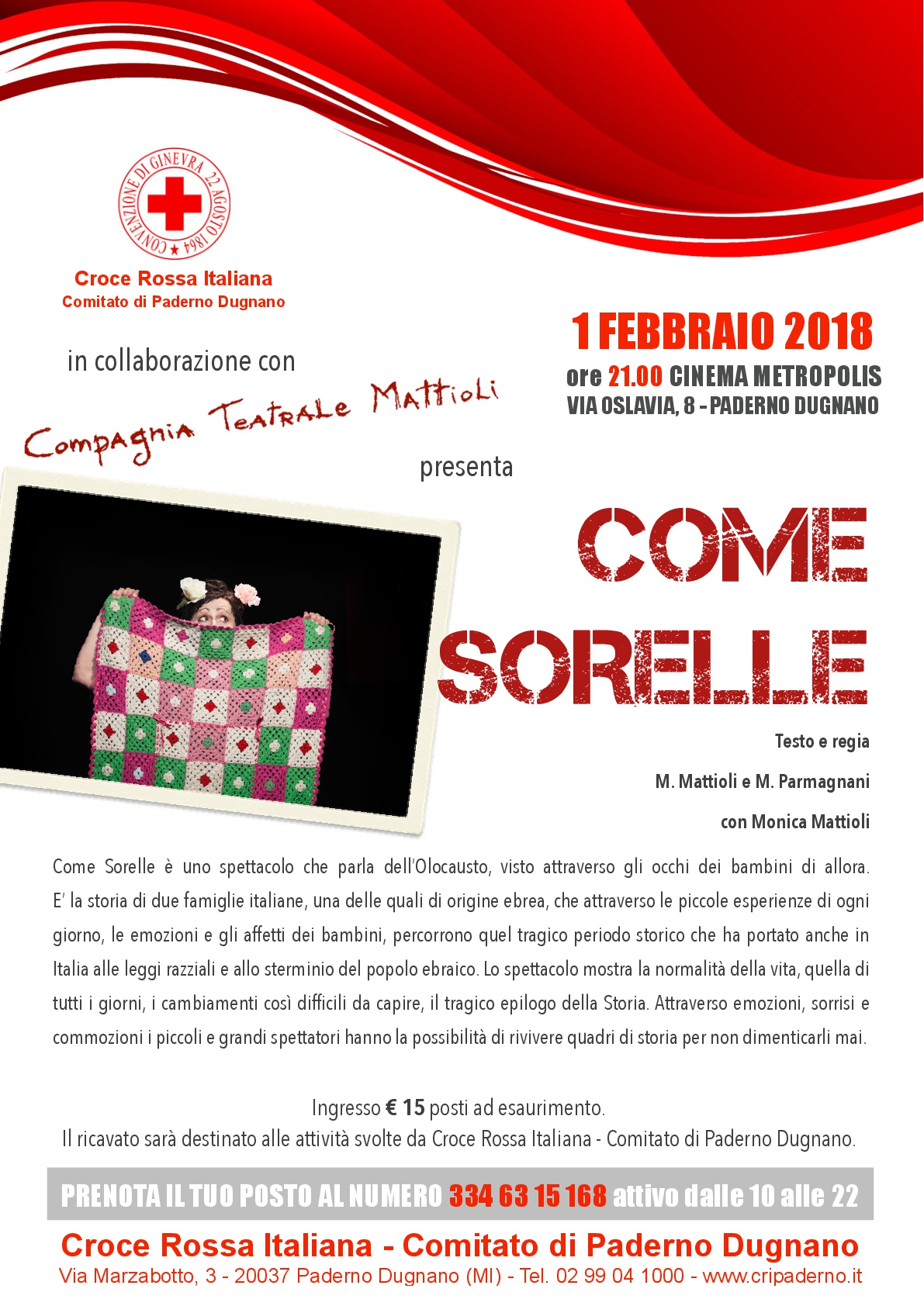 Spettacolo Teatrale - Come Sorelle
